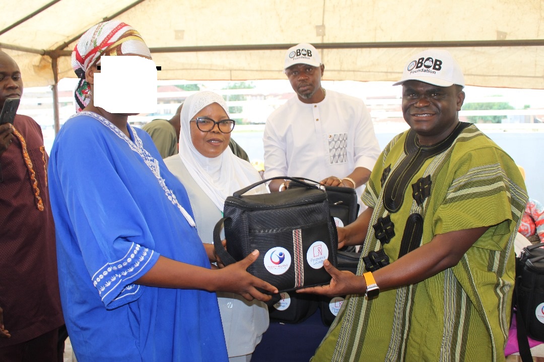 Oluseyi Bisiriyu Foundation Conducts Community Health Outreach, Donates Pregnancy Kits and Gifts to Ogun Health Centers in Abeokuta.